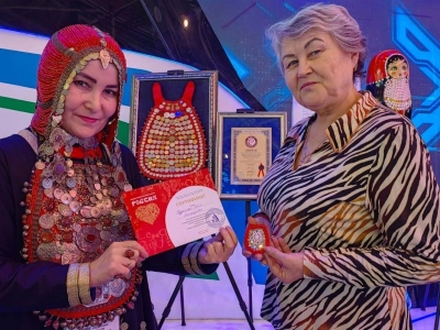 В Москве на неделе «Живые традиции Башкортостана» разыграли платки и шапки