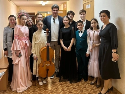 Денис Мацуев в Уфе вручил стипендии фонда «Новые имена» пяти юным музыкантам